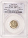 1935 10c Mercury Dime Struck 20% Off-Center PCGS MS63