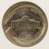 ANACS 5c Jefferson Nickel Massive Broadstrike and 95% Indent  MS64