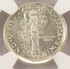 1943-S 10c Mercury Dime Broadstruck NGC AU50