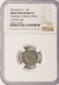 Clad 10c Roosevelt Dime Mid-Stage Brockage Die Cap Strike NGC MS63