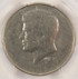 50c Kennedy Half Struck Thru Obverse and Reverse PCGS AU58