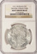 1921 $1 Morgan Dollar Obverse Struck Thru NGC MS63