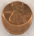 1977 1c Lincoln Cent Struck 30% Off-Center PCGS MS64 Red