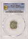 1977 10c Roosevelt Dime 12% Double Curved Clipped PCGS MS65