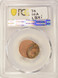 1995 1c Lincoln Cent Struck 50% Off-Center PCGS MS65 Red
