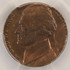 1979 5c Jefferson Nickel Struck on Cent Planchet PCGS MS65 Red/Brown