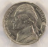 PCGS ND 5c Jefferson Nickel Cud Major Die Break MS60
