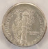 1928-S 10c Mercury Dime Broadstruck UNC Details