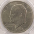 1971-D $1 Ike Dollar Major Struck Thru Reverse PCGS AU58