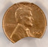 1965 1c Lincoln Cent 14% Clipped Planchet 2.65g PCGS MS63 Red