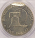 1976 $1 Bicentennial Ike Dollar Double-Struck, 2nd 90% Off-Center PCGS MS62