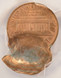 1990 1c PCGS Lincoln Cent Double-Struck, 2nd 60% Off-Center PCGS MS64 Red