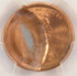 2000 1c Lincoln Cent 60% Indent and Broadstruck PCGS MS65 Red