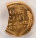 1958 1c Wheat Cent 22% Curved Clip & Broadstruck PCGS UNC Details