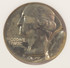1971 25c Washington Quarter Struck on Dime Planchet & 10% Indent NGC MS63
