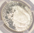 1982 Panama 1/2B Double-Denomination on 1982 Washington 50c Commem NGC MS69