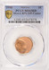 1990 1c Lincoln Cent Struck 40% Off-Center PCGS MS65 Red