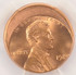 1989 1c Lincoln Cent Struck 15% Off-Center PCGS MS65 Red