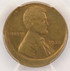 1920 1c Wheat Cent Struck 10% Off-Center PCGS MS64 BN