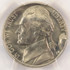 ND 5c Jefferson Nickel Cud Die Break PCGS MS65