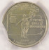 1999-D 25c Pennsylvania Quarter 3% Curved Clip at 8:00 PCGS MS64