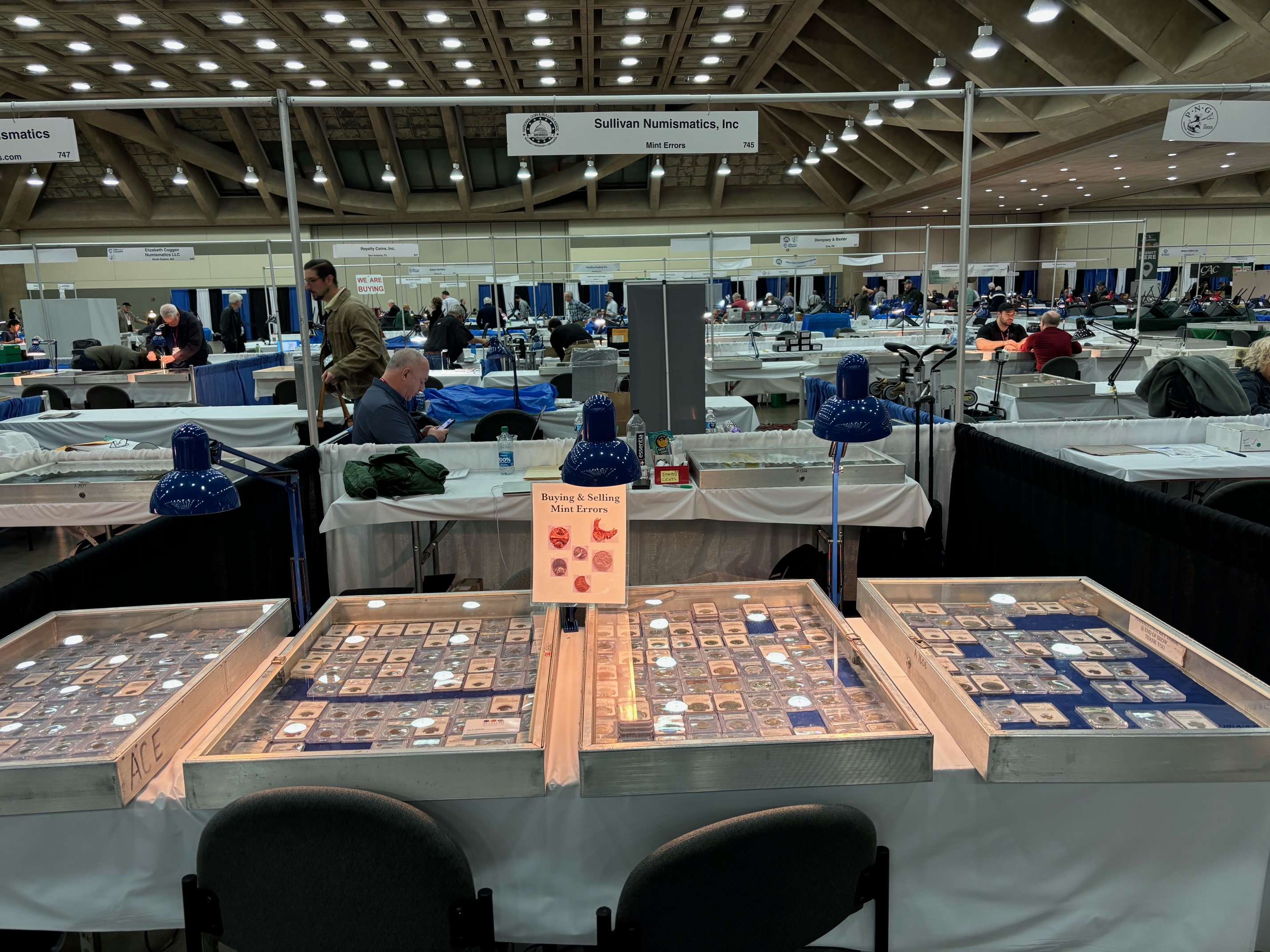 Baltimore Coin Show Report March, 2024 Sullivan Numismatics, Inc