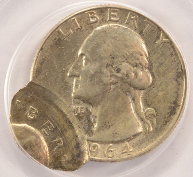 1964-D 25c Washington Quarter Double-Struck, 2nd 80% Off