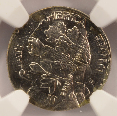 1999-P 5c Jefferson Nickel Struck on 1999-P Dime Double