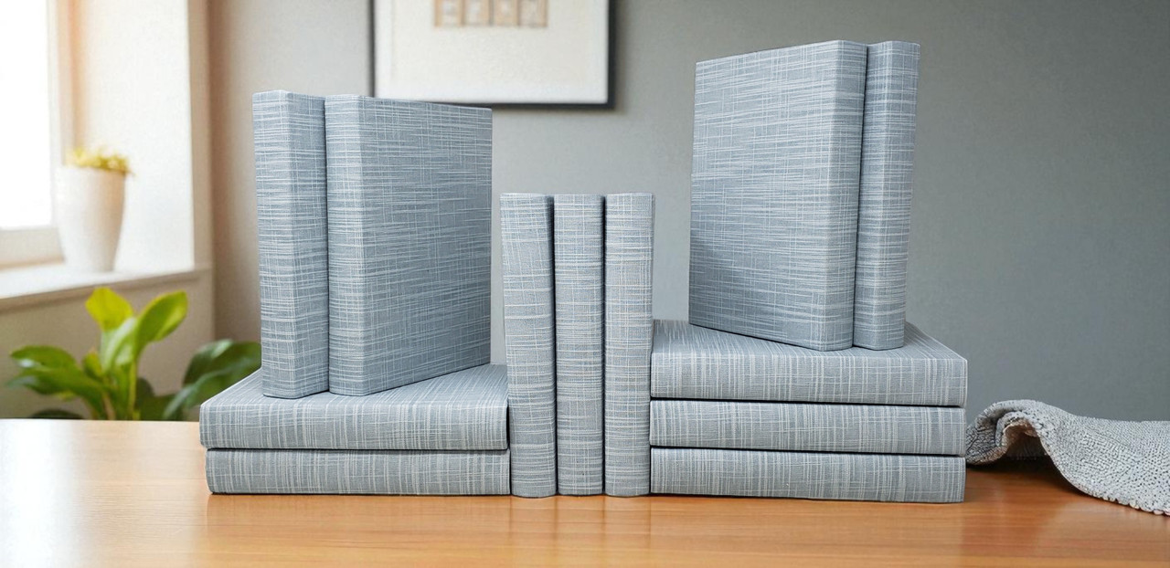 Full Fabric Bound Collection - 12 Volume (Color Options) - E Lawrence, LTD.