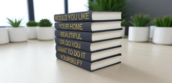 6 Vol. "Beautiful or Do it Yourself" / Black Covers / 9.5"