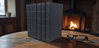 6 Vol. English Fine Leatherbound-Blackboard