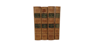 4 Vol. Leatherbound Set - ONLY ONE AVAILABLE