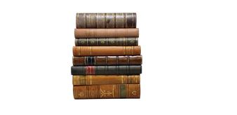 8 Vol. Decorative Leatherbound Books - ONLY ONE AVAILABLE