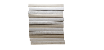 12 Vol. Woven Neutral Edit-4 Grasscloth-XL, 4 Woven-Cr-XL, 4 Woven-Wht-XL/Off-White Covers/12"-14"