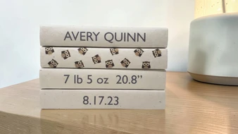 4 Vol- Owls with Baby-Date and Specs Off-White Covers / 9.5"