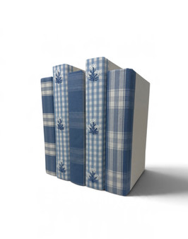 5 Vol Sue Belle & Payton Check- Blue /Off-White Covers/ 8.5"-9.5"