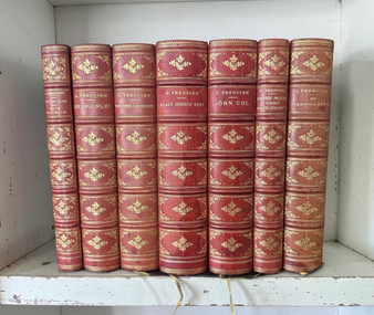 7 Vol. Gold Tooled mix/ 7" inches - ONLY ONE AVAILABLE
