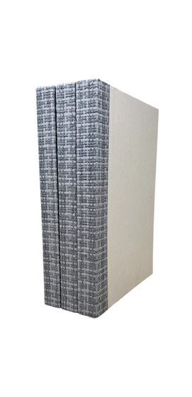 Tweed Gray / Off-white Cover / 12-14" (By the Book)