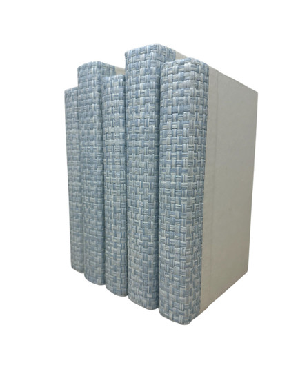 Tweed Spa Blue/Off-White Covers/12"-14"