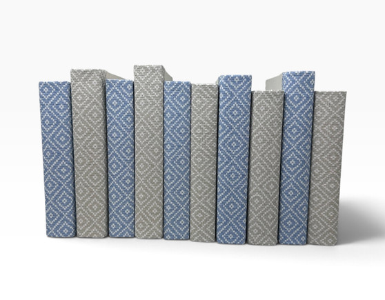 10 Vol-Diamond-Sand and Cornflower /Off-White Covers/ 8.5"-9.5"