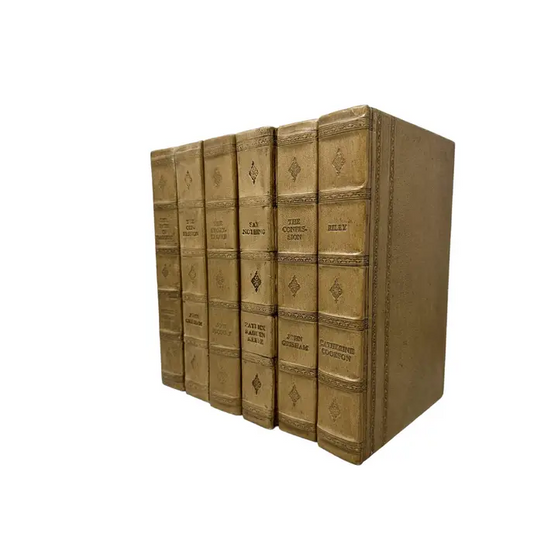 English Fine Leatherbound: Putty / 9.5" (By the Book)