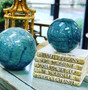 5 Vol. On Gold & Silver Globular Pattern - "...Beauty begins" -- Coco Chanel / Off-White Covers / 9.5" wide / Approx. 6.25" tall