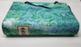 Large Emerald Green & Blue Marble Book Box - 15.5"