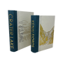 Gold Lettered National Park on Assorted Colors with Gold Silhouette on Cover / Off-White Cover / 8.5"-9.5" / SPECIFY