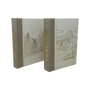 Gold Lettered National Park on Assorted Colors with Gold Silhouette on Cover / Off-White Cover / 8.5"-9.5" / SPECIFY