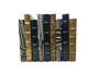9 Vol. Midnight Glam Gold- 3 Agold, 3 Blk-Met, 3 Gla-Bkc/Off-White Covers/ 8.5"-9.5"