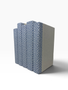Diamond-Cornflower/Off-White Covers/ 8.5"-9.5"