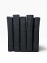Montgomery Grasscloth-Black /Off-White Covers/ 8.5"-9.5"