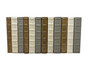 English Fine Leather- Light / 7.5-9.5 by the linear foot 