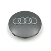 Genuine Audi grey alloy wheel centre cap - 8T0601170